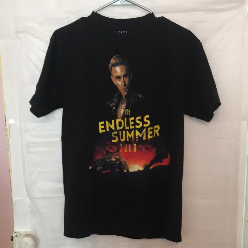 G-Eazy The Endless Summer Tour T-Shirt Black Medium Rap Music Tour Dates NWOT